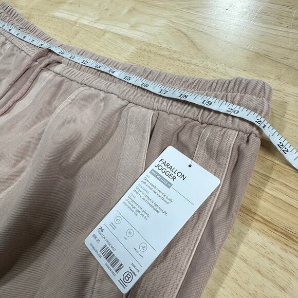 Athleta Farallon Jogger Mocha Latte Tan Women's Size 24 New With Tags - Picture 10 of 12